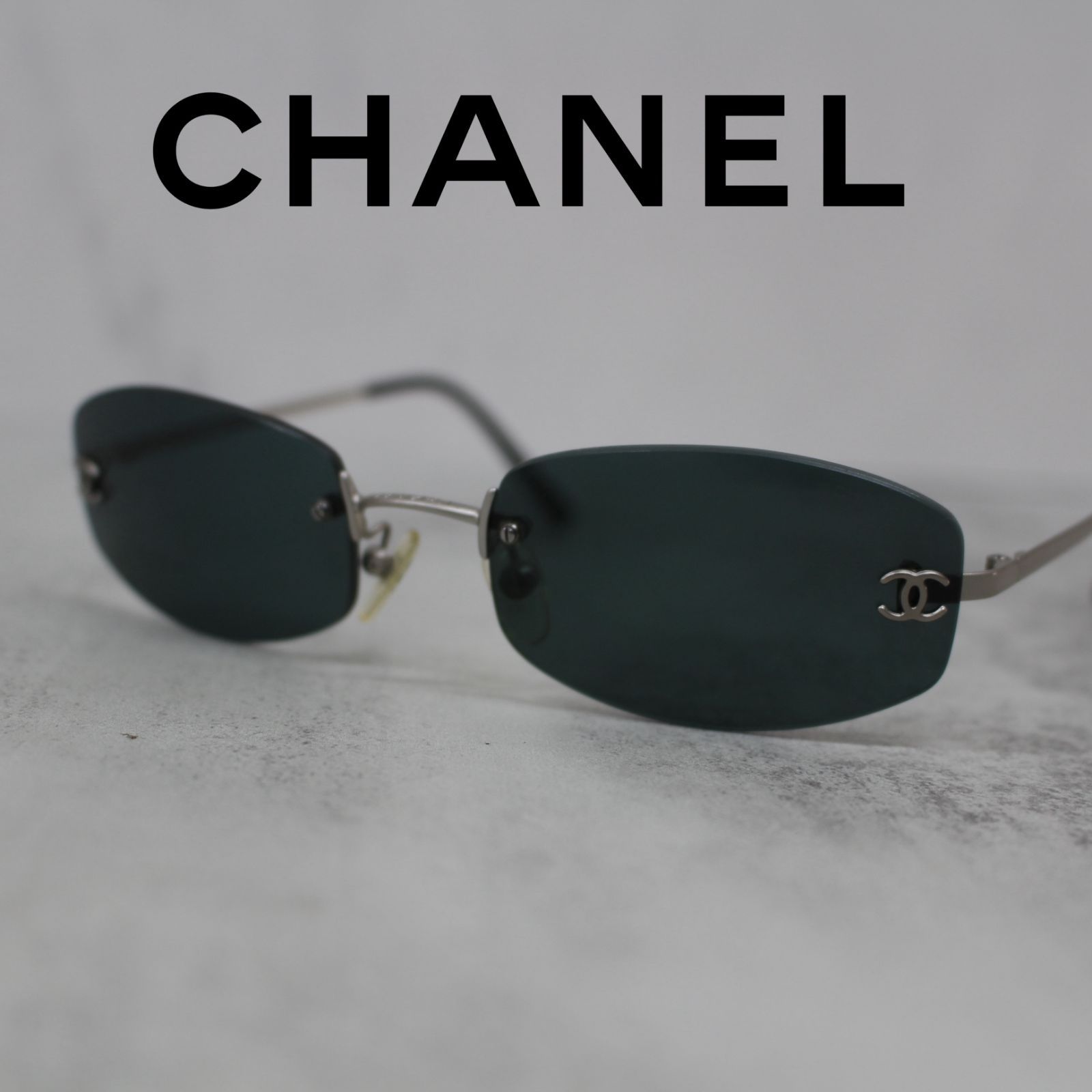 S163)CHANEL/シャネル サングラス ココマーク 4002 c.103/71 54