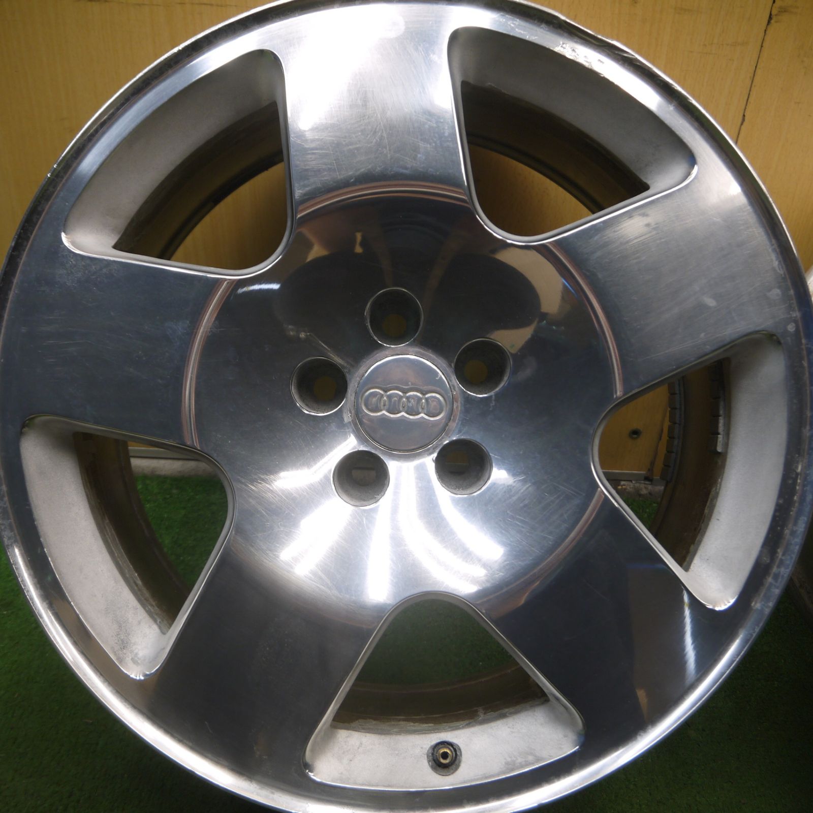 送料無料* 4本価格☆アウディ 8N TT 純正 ホイール 17インチ 17×7.5J