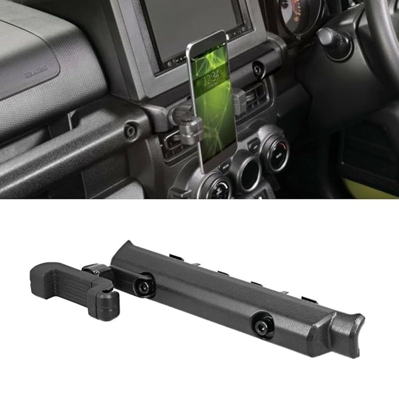 カーメイト(CARMATE) 車用 車載ホルダー スマホホルダー ジムニー (JB64)/ ジムニーシエラ (JB74)専用 スマホ 360度 回転 NZ824