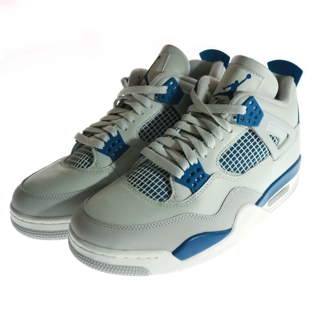 ナイキ エアジョーダン 4インダストリアルブルー新品未使用29cm Nike Air Jordan 4 Retro 