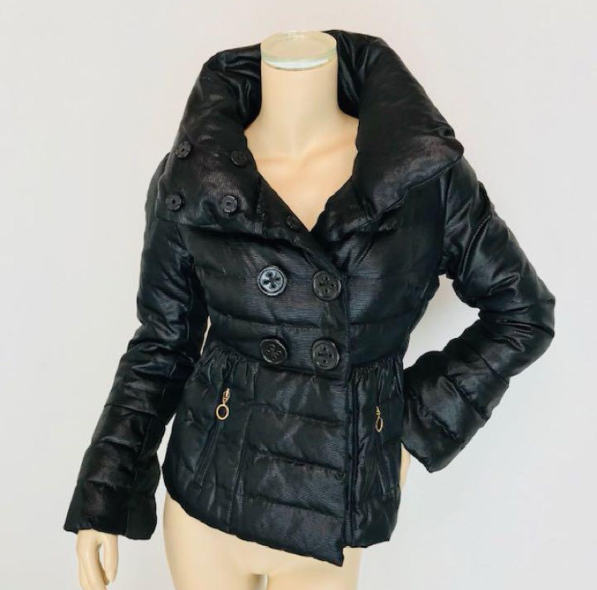 MONCLER☆モンクレール・レディース ビックボタン フレアスリーブ 