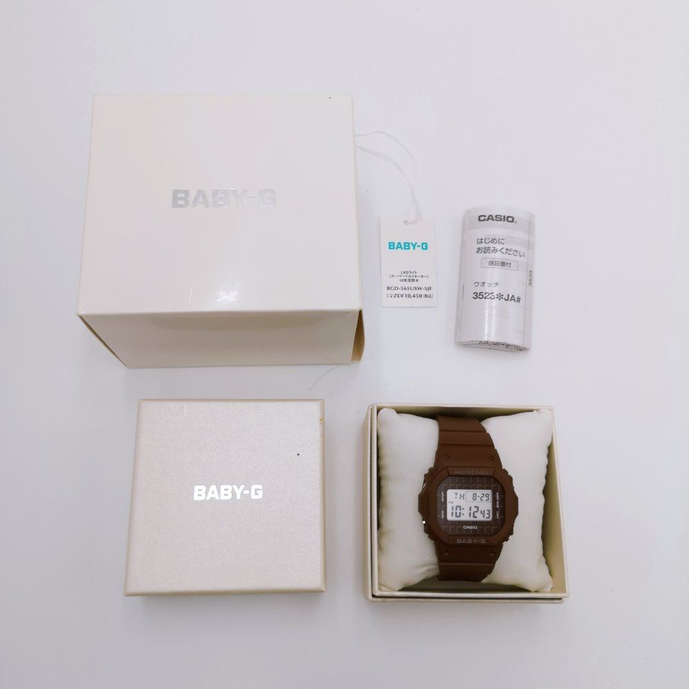 CASIO CASIO BGD-565USW-5JF ピンク ケース 29×37.8mm 手首周り 18cm レディース腕時計 JW-35