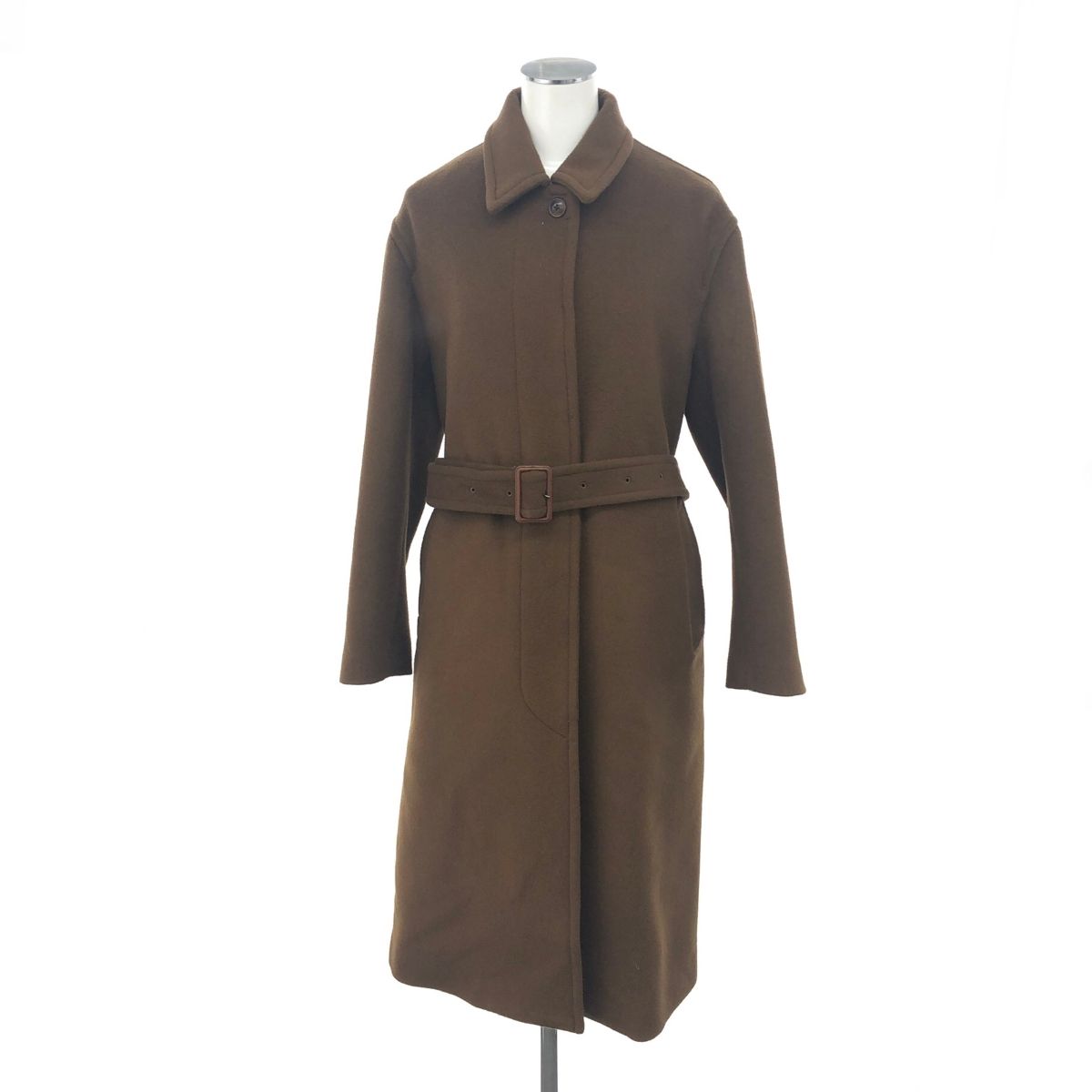 AURALEE オーラリー 16AW ビーバーメルトンステンカラー サイズ:0 
