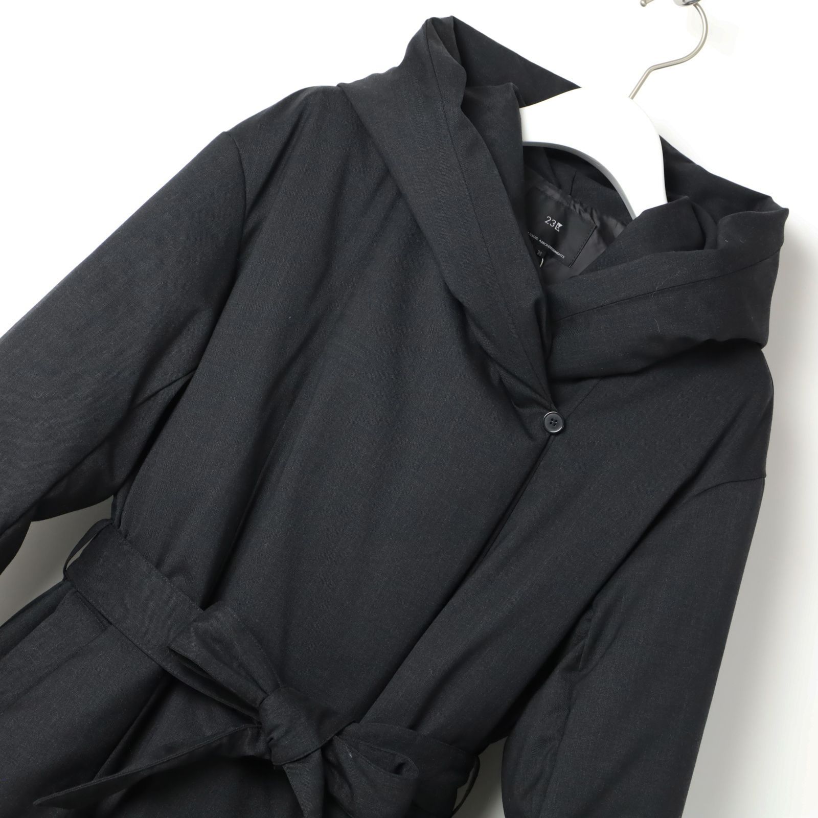 新品 23区 【滝沢眞規子さん着用】リュクスダウン ガウンコート 