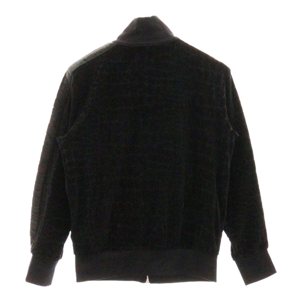 65】美品 Palm Angels ベロア トラックジャケット XL 紺 メンズ 【65