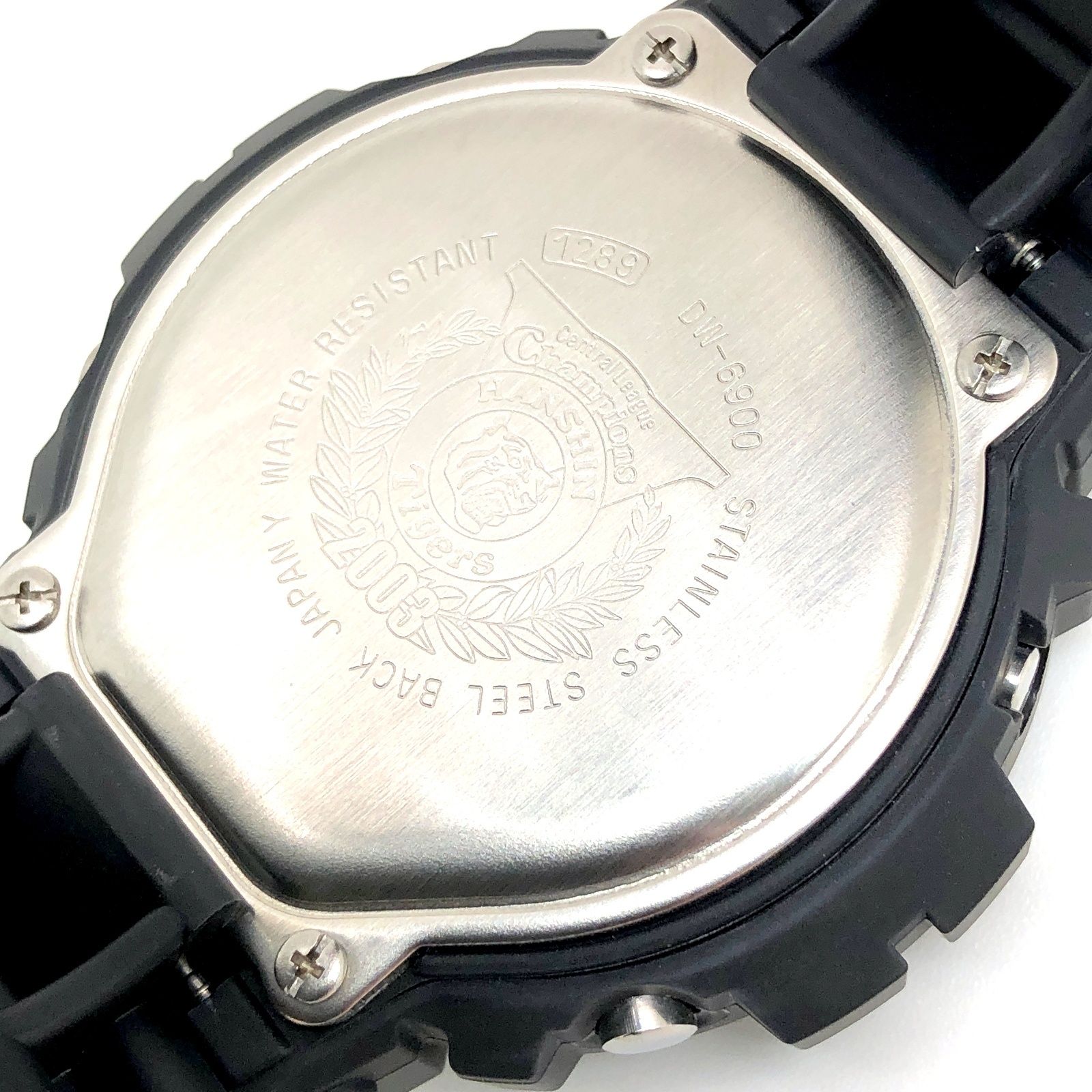 G-SHOCK ジーショック DW-6900BHTGV-9 阪神タイガース 2003年 優勝記念  