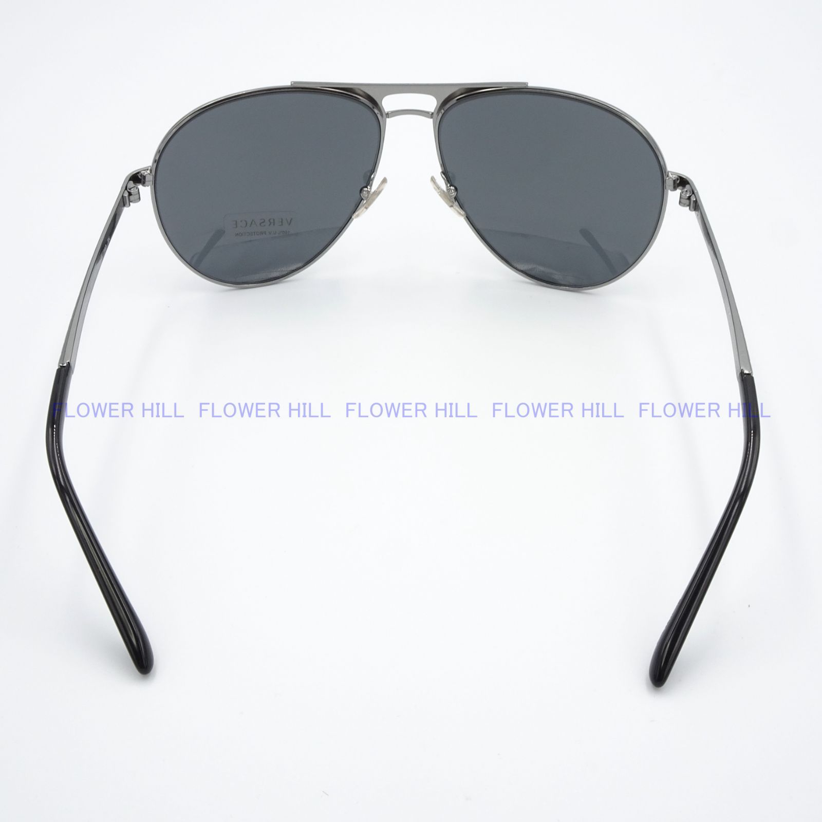 VERSACE ヴェルサーチ サングラス VE2164 1001/87 ティアドロップ 