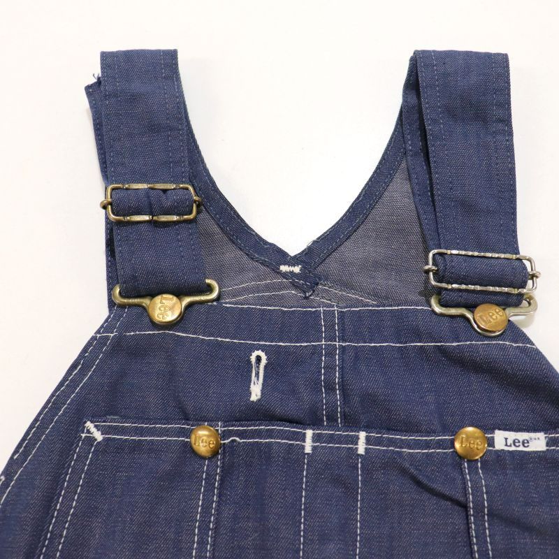 70s vintage Lee バッドダイ デニム オーバーオール メンズ S
