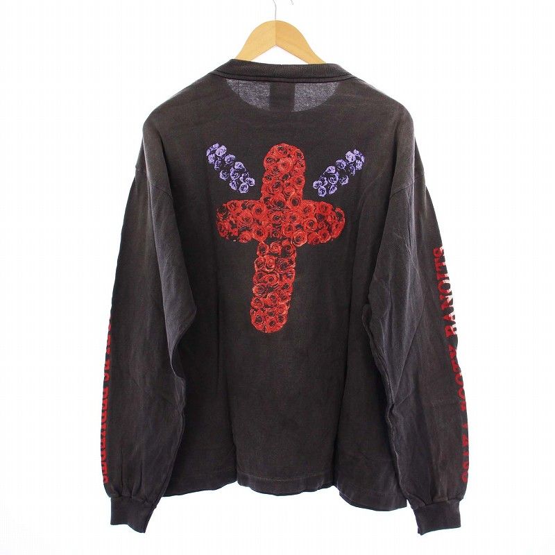 セントマイケル SAINTMICHAEL タグ付き BR_LS TEE BORN SAINT T