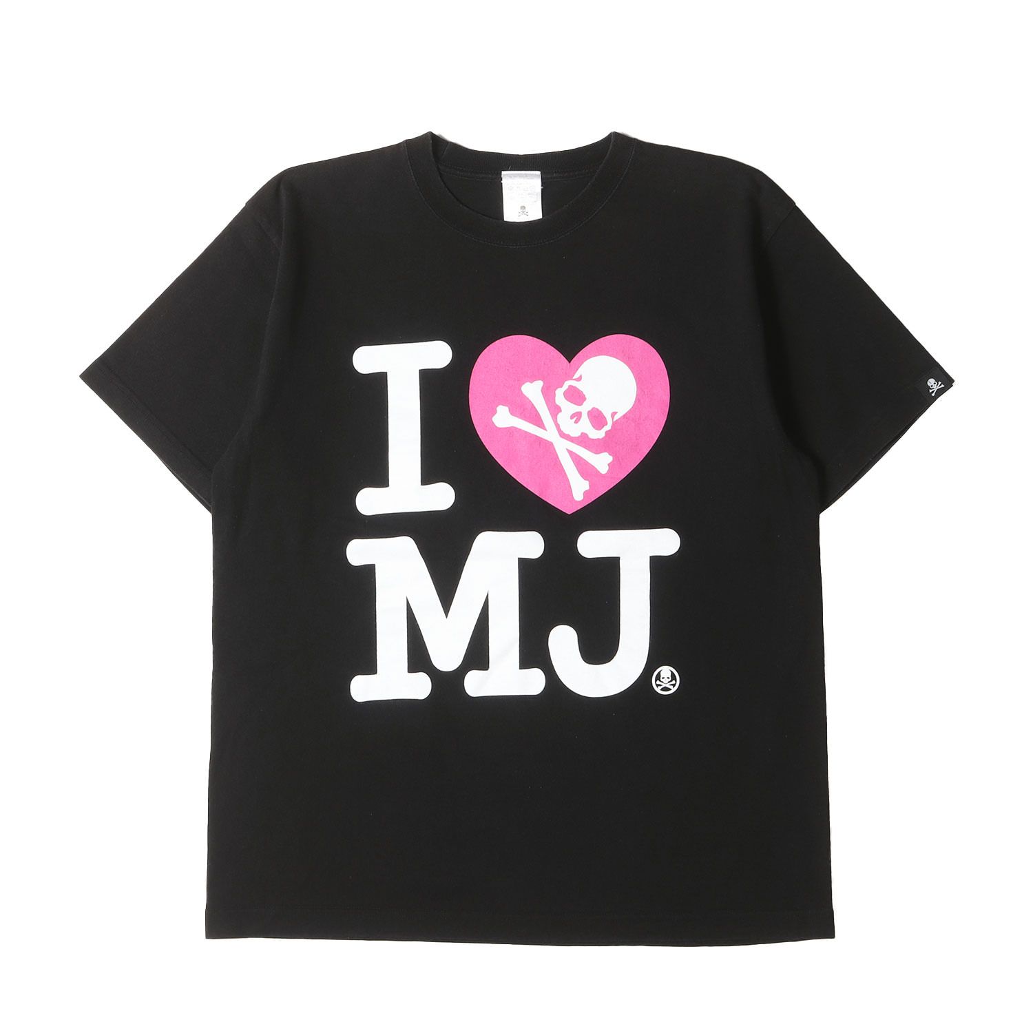 mastermind JAPAN マスターマインドジャパン Tシャツ サイズ:L クロススカル グラフィック ロゴ ヘビーウェイト クルーネック Tシャツ ブラック 黒 トップス カットソー 半袖【メンズ】