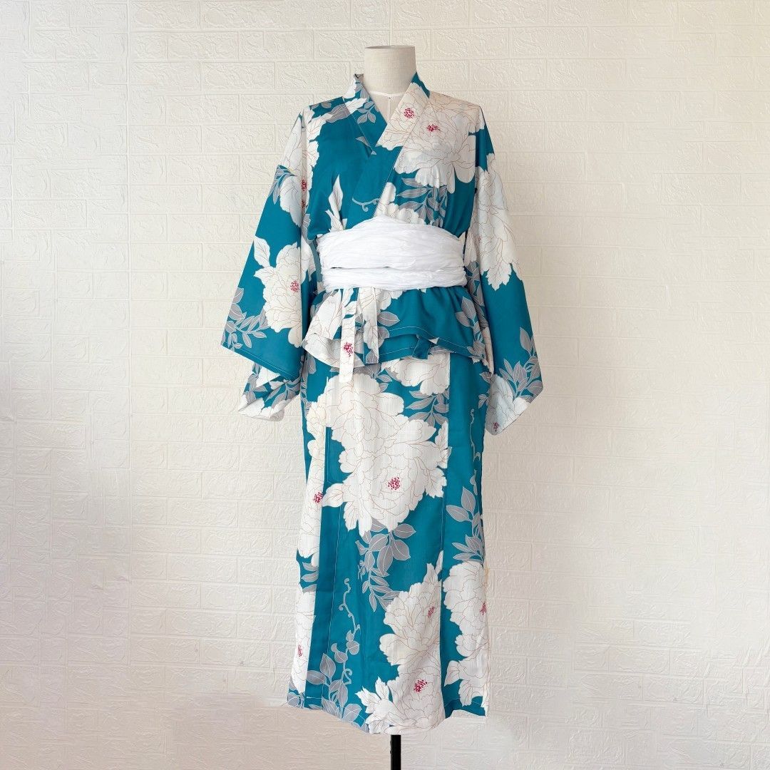 新品２部式浴衣、帯、兵児帯セット 楽天市場】【スーパーセール】二部式浴衣 兵児帯 2点セット