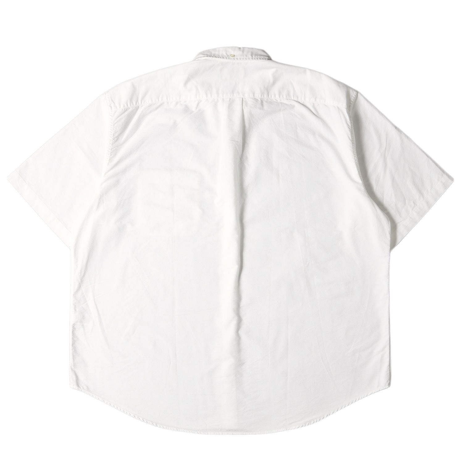 美品 Supreme シュプリーム シャツ サイズ:XL 23SS ルーズフィット オックスフォード ボタンダウン 半袖 Loose Fit S/S  Oxford Shirt ホワイト 白 トップス カジュアル シンプル