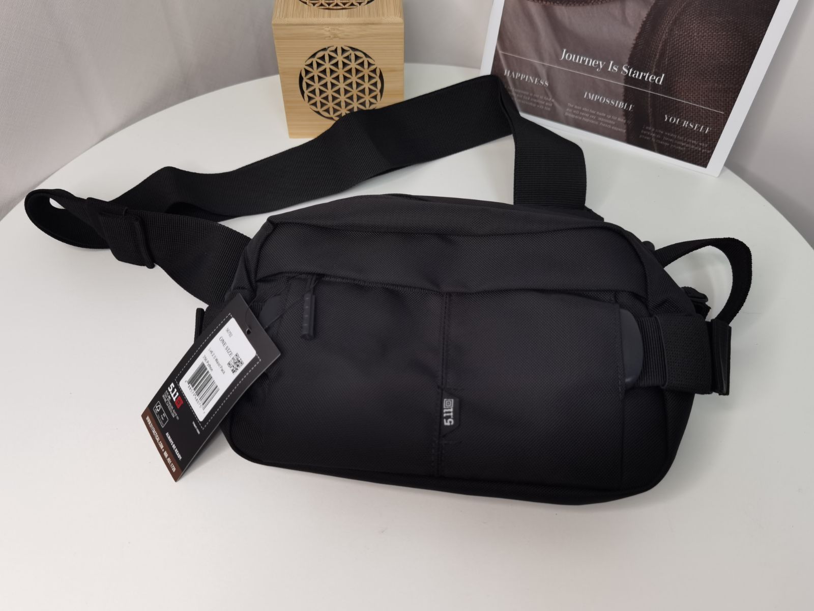 【美品】ファイブイレブンタクティカル プッシュパック 6L ショルダーバッグ 黒 5.11 Tactical® PUSH Pack 6L | Compact and Durable Carryall