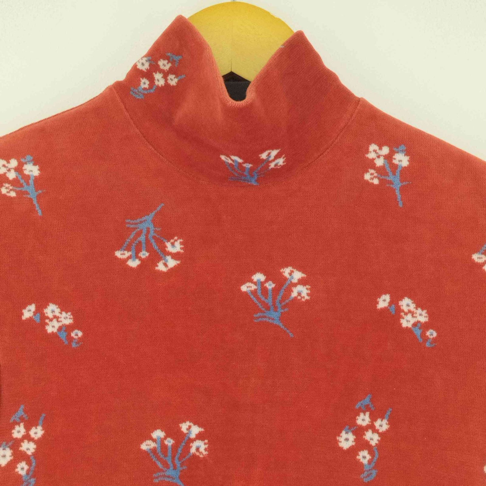 マメクロゴウチ Mame Kurogouchi 22AW Floral Velour Jacquard