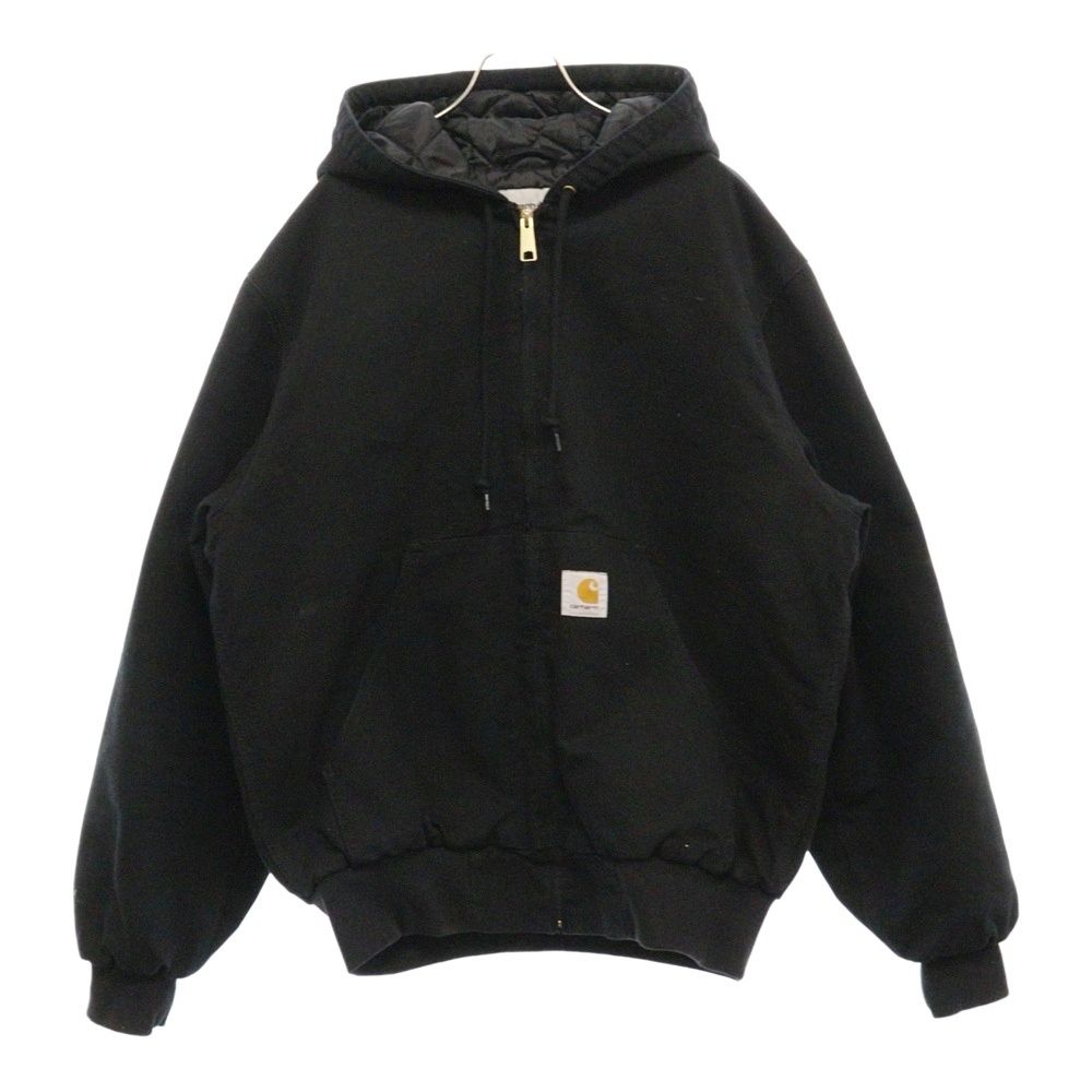 ブラック アクティブジャケット 中古・古着通販】CarHartt (カーハート) アクティブジャケット