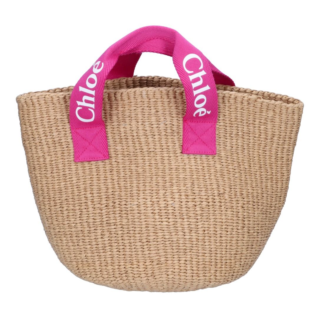 クロエ　かごバッグ　yoco様 クロエ CHLOE かごバッグ トハンドバッグ CHLOE KIDS ×MIFUKO