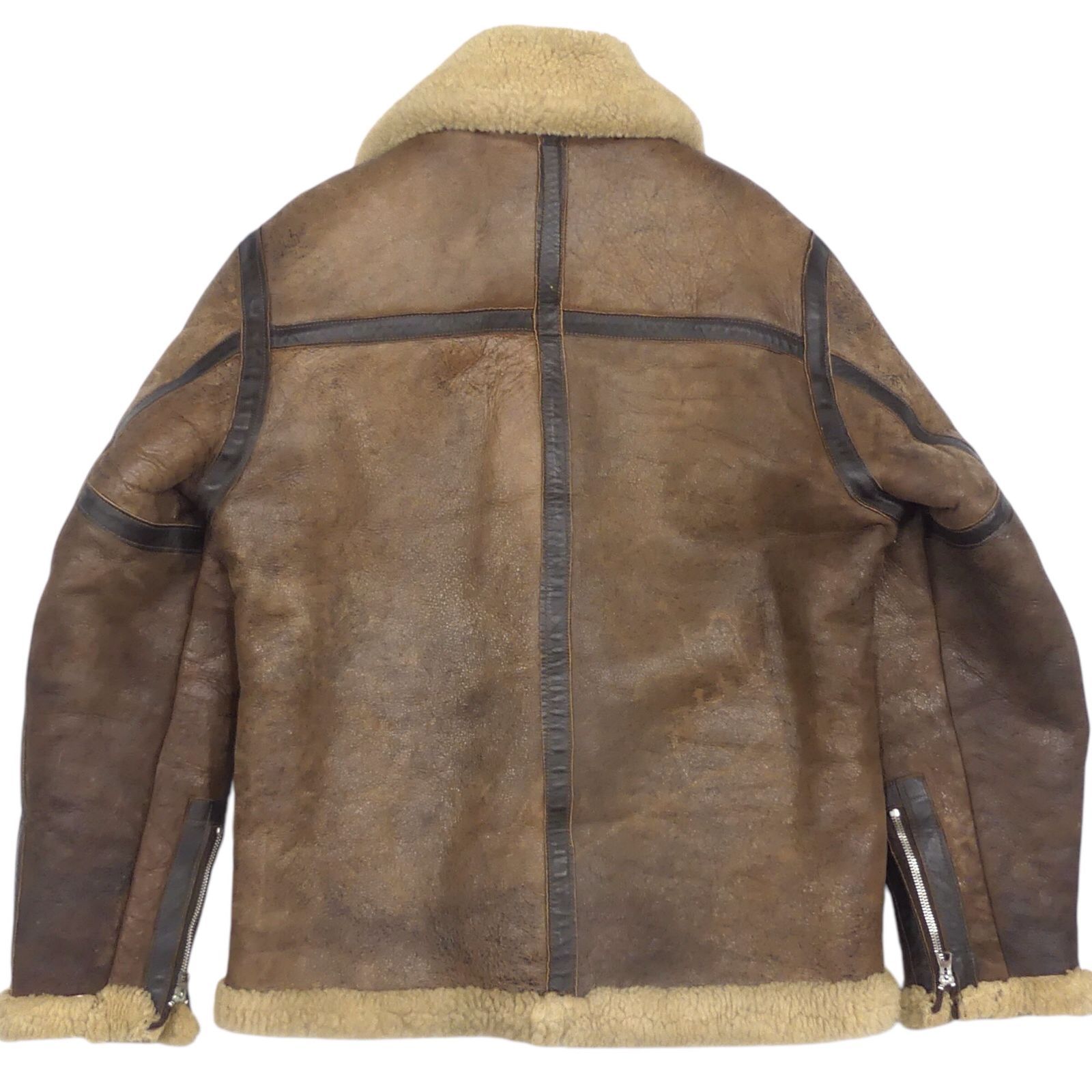 Schott B-3 シープスキン ジャケット WWII Leather Bomber Jacket - Schott NYC