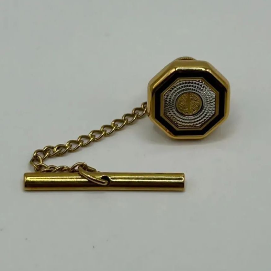 ◎ 金 ダンヒル dunhill ネクタイチェーン アクセサリー メンズ 男性 ブランド ゴールド GOLD チェーン 海外 国外 有名ブランド アンティーク ヴィンテージ レトロ 装飾 おしゃれ ドレスアップ