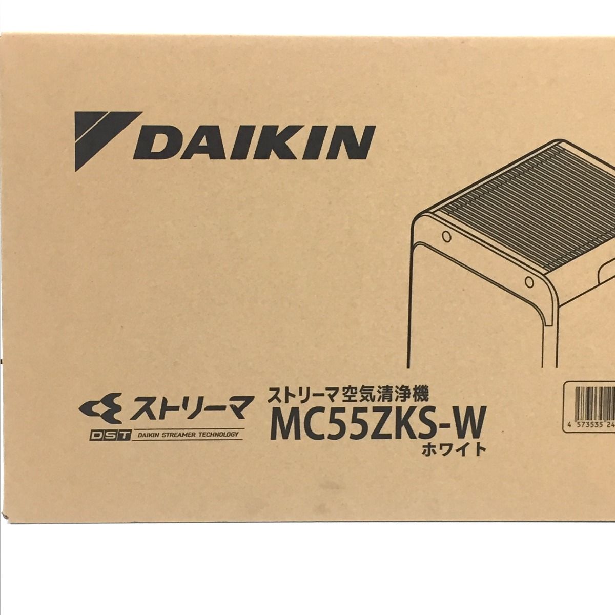 ダイキン 空気清浄機 MC55ZKS-W ホワイト 適応畳数：主に25畳 - 季節