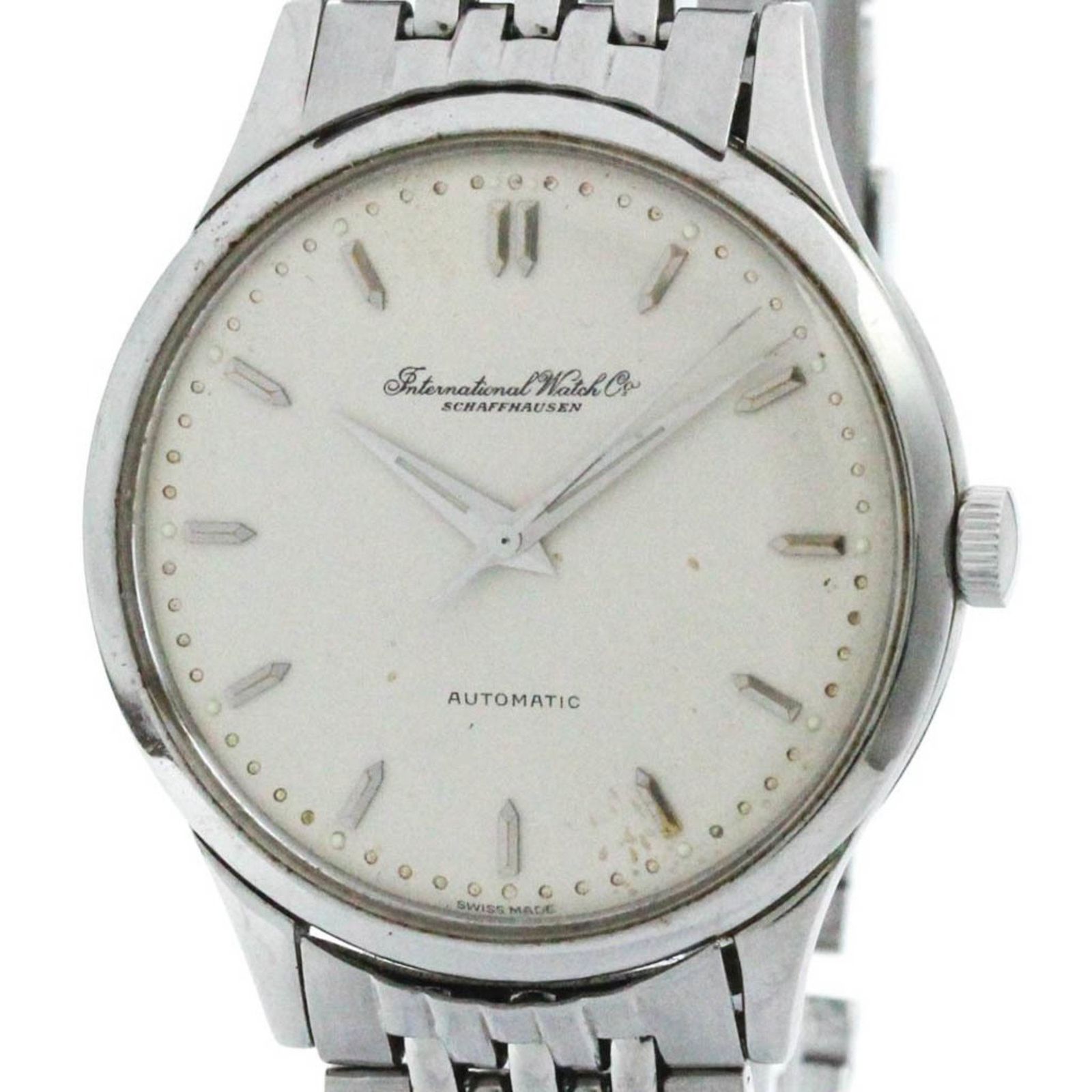 IWC シャフハウゼン C.853 ステンレススチール 自動巻き メンズ 時計 647A
