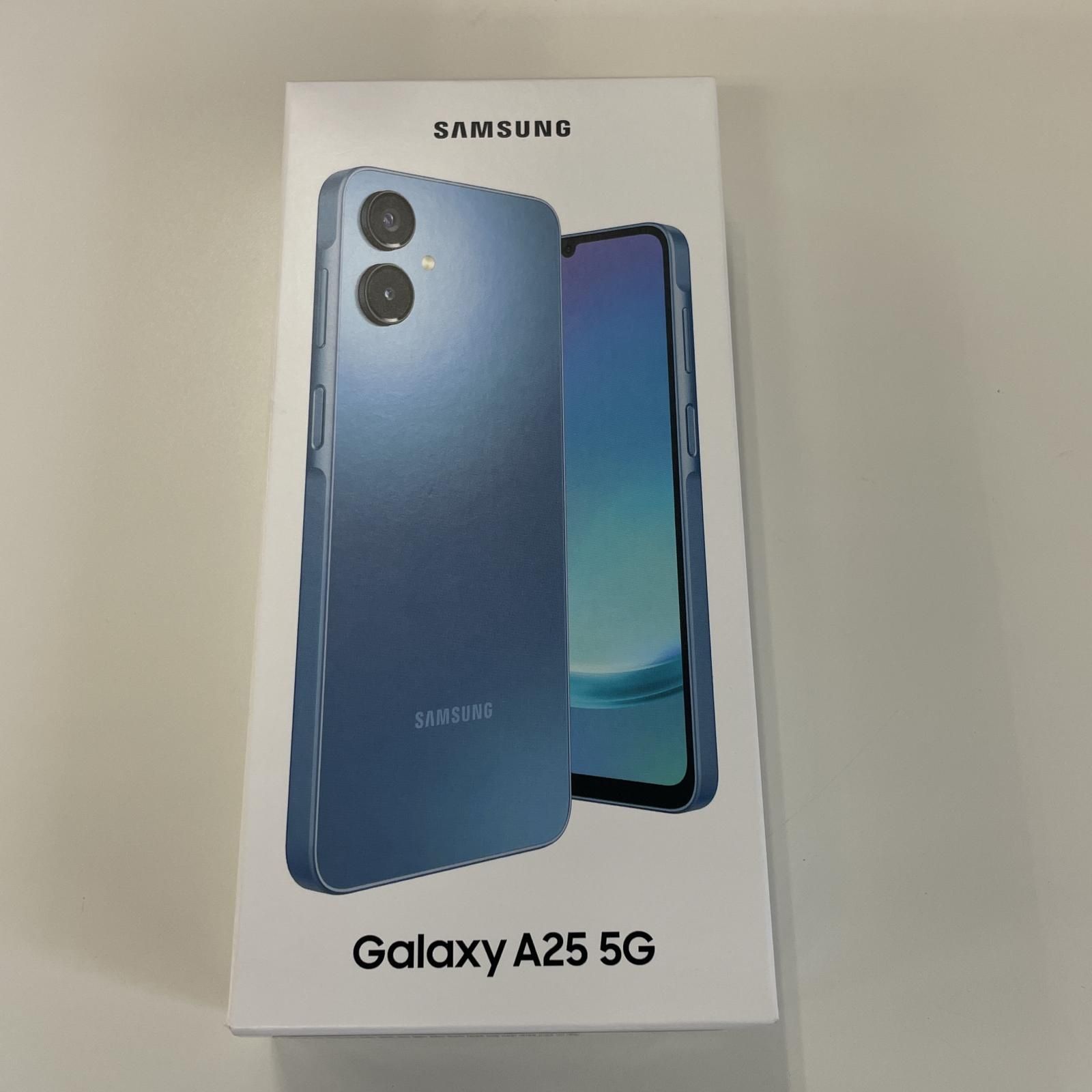 docomo Galaxy A25 5G SC-53F ブルー リユースでは中古携帯専門店