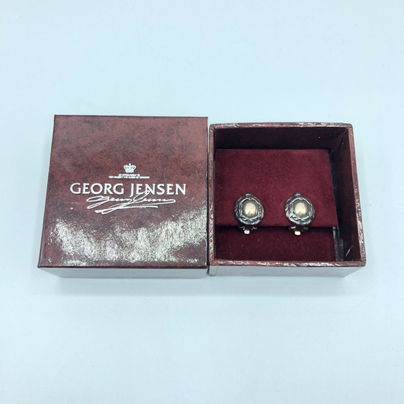 GEORG JENSEN イヤリング 1997年 シルバー925 廃盤 アクセサリー 箱