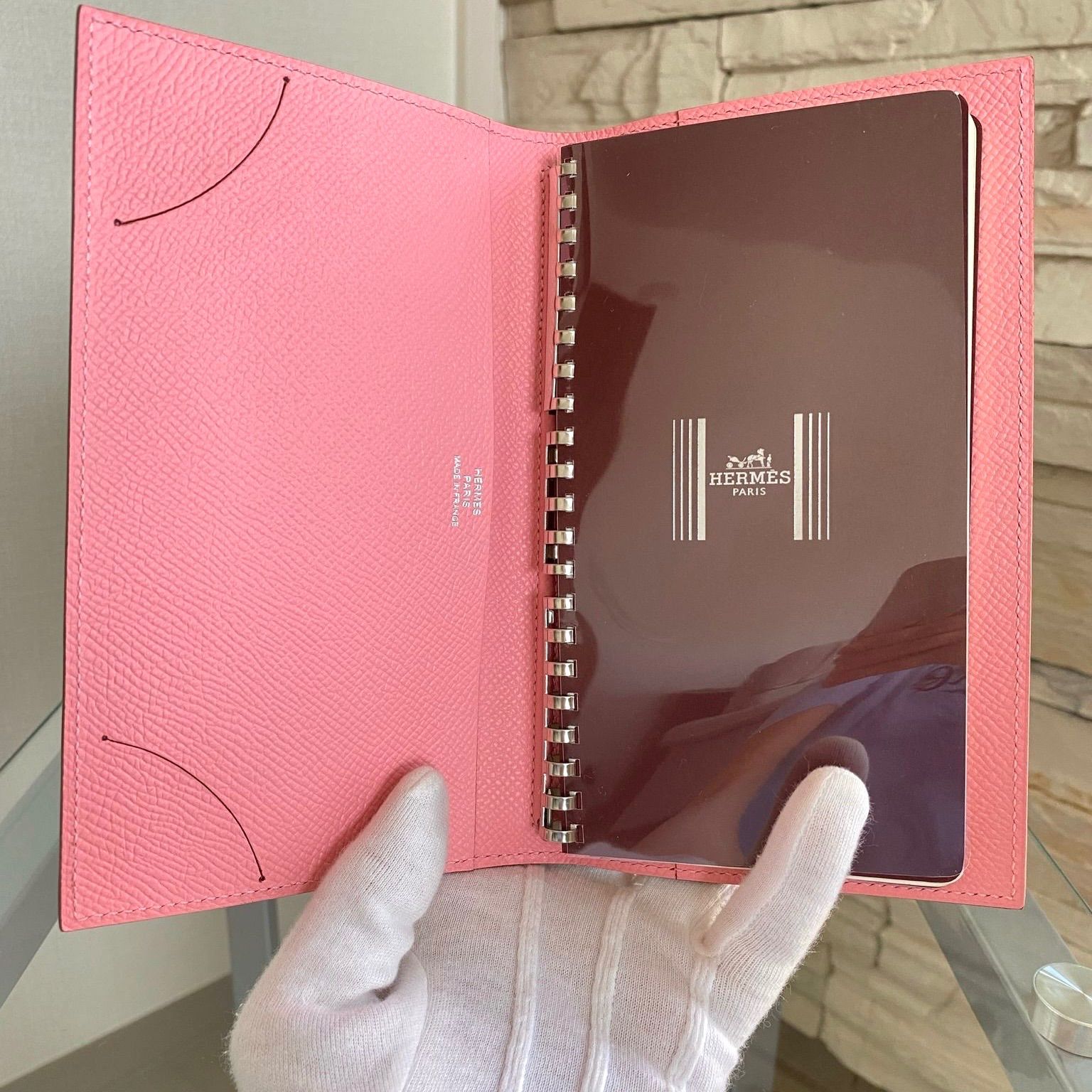 HERMES エルメス アジェンダ ヴィジョン2 ヴォーエプソン手帳カバー  