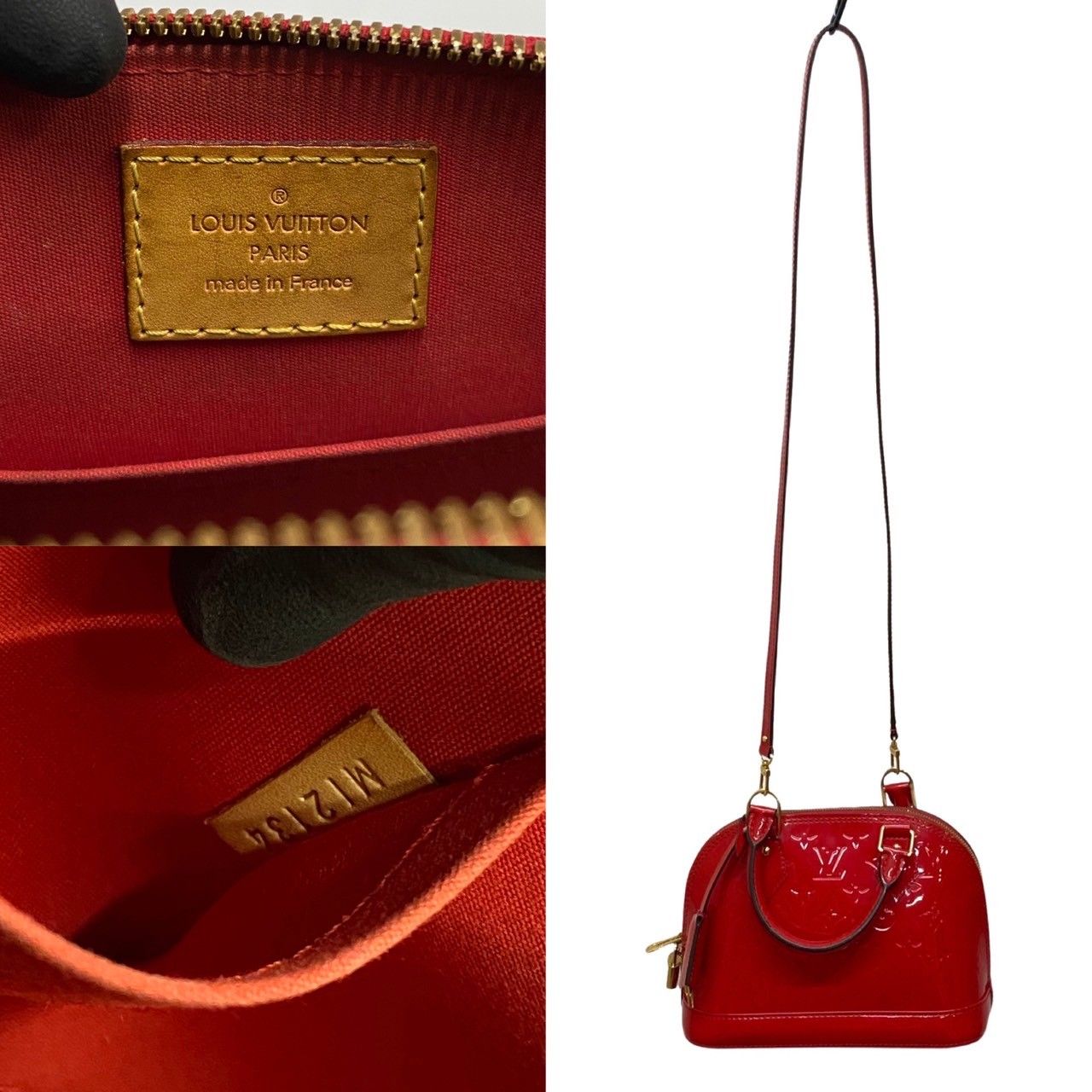 ほぼ未使用 鍵付き LOUIS VUITTON ルイヴィトン アルマBB モノグラム 