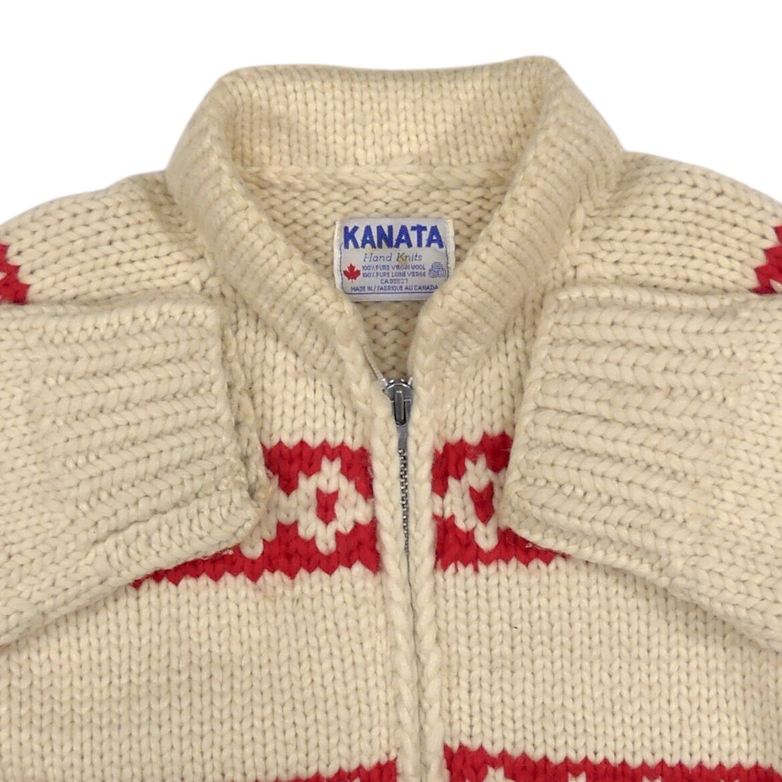 Kanata セーター カナタ KANATA カウチンセーター 6プライウール ビンテージ