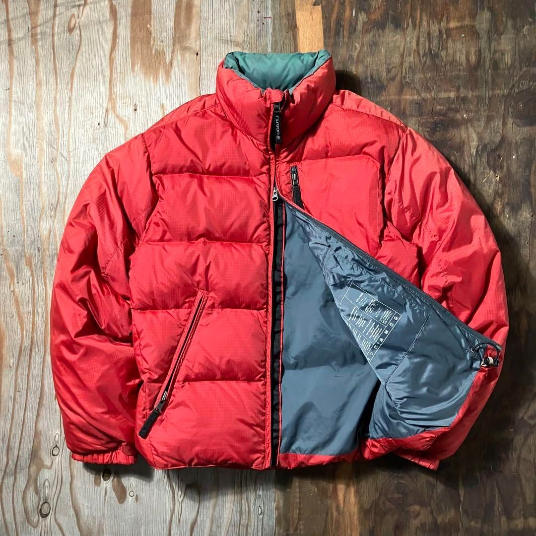 Burton BOARDS バートン LAVA パッカブル ダウンジャケット ダブルジップ ベンチレーション テック ギア ゴープコア Y2K 古着 VINTAG メンズ サイズ S MM120 Burton SNOWBOARDS バートン LAVA パッカブル ダウンジャケット ダブル