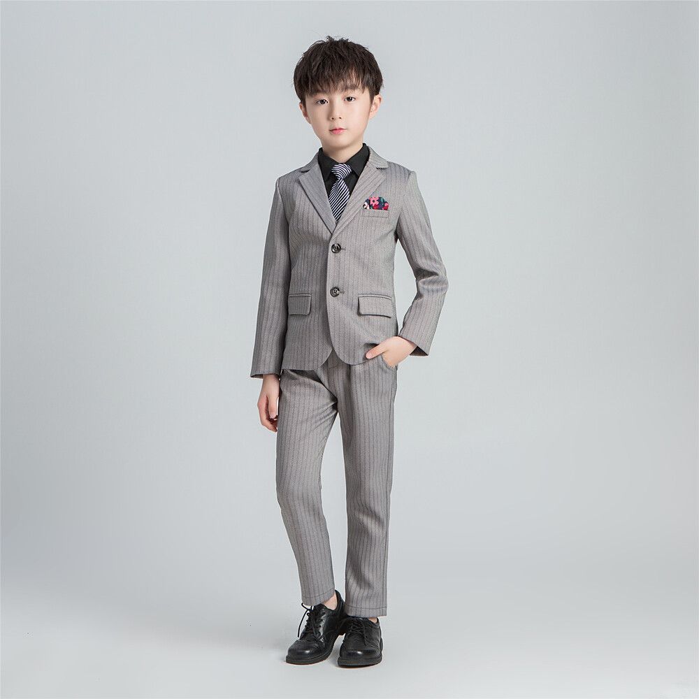 男の子 フォーマル スーツ.灰色.110cm. - フォーマル・ドレス・スーツ