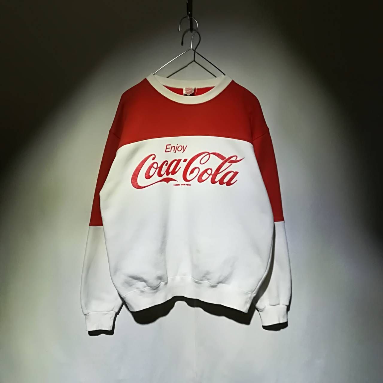 Coca-Cola スウェット フリーサイズ ビンテージ 好配色 コカ・コーラ