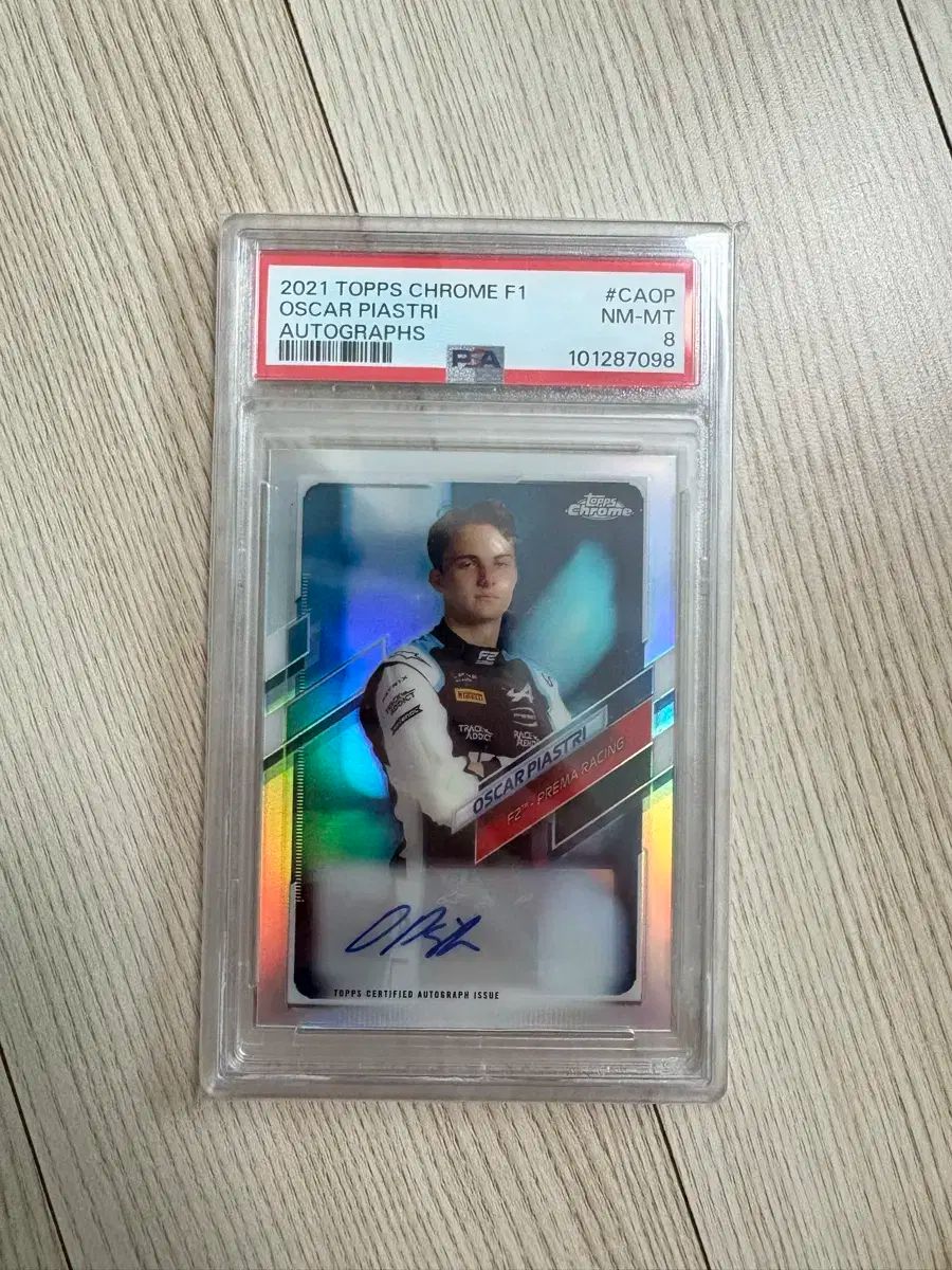 2021 TOPPS トップス オスカーピアストリ オート F1