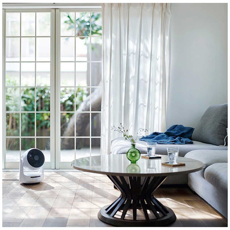 DUUX サーキュレーター Solano 温冷両対応 大風量 自動3Dスイング オールシーズン コンパクト タッチコントロール 安全装置付 DCモーター搭載 リモコン付き ホワイト DXHCF07JP WT MARWIL-DEMENAGEMENTS_CH