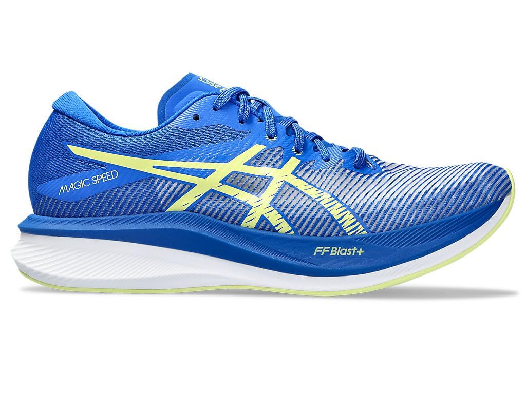[アシックス] ランニングシューズ MAGIC SPEED 3 メンズ [400(イリュージョンブルー/グローイエロー)] [28.0 cm 3E]