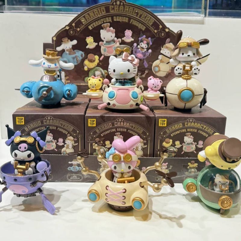 【海外限定】TOPTOY × サンリオ 蒸気パンクシリーズ 全6種コンプリート 予約販売：12月中旬～12月下旬 お届け予定】TOPTOY x サンリオ