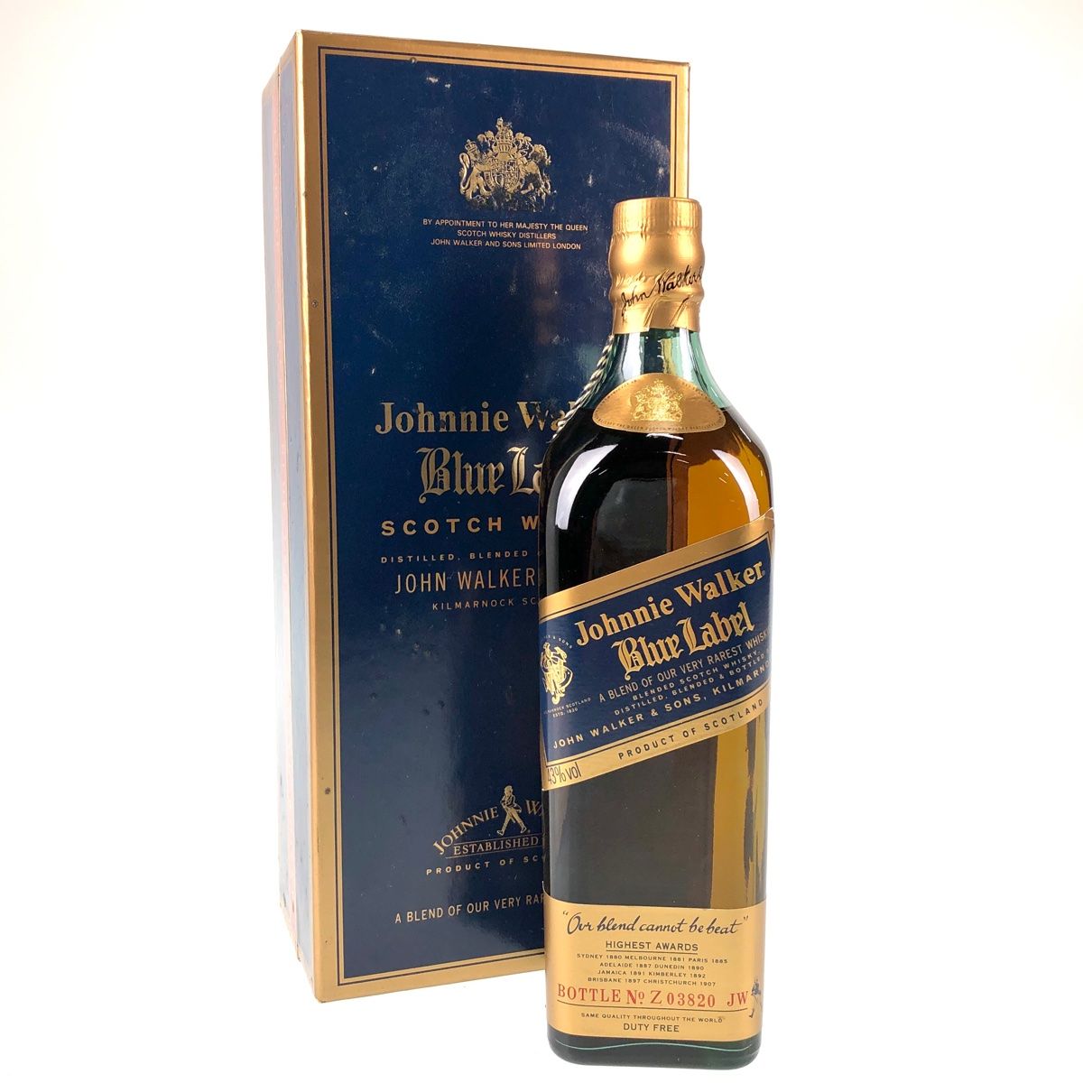 ジョニーウォーカー JOHNNIE WALKER ブルーラベル 750ml スコッチ