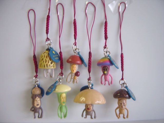 ♯Hui12EZこびとずかんキノコビトさん発見!根付全7種