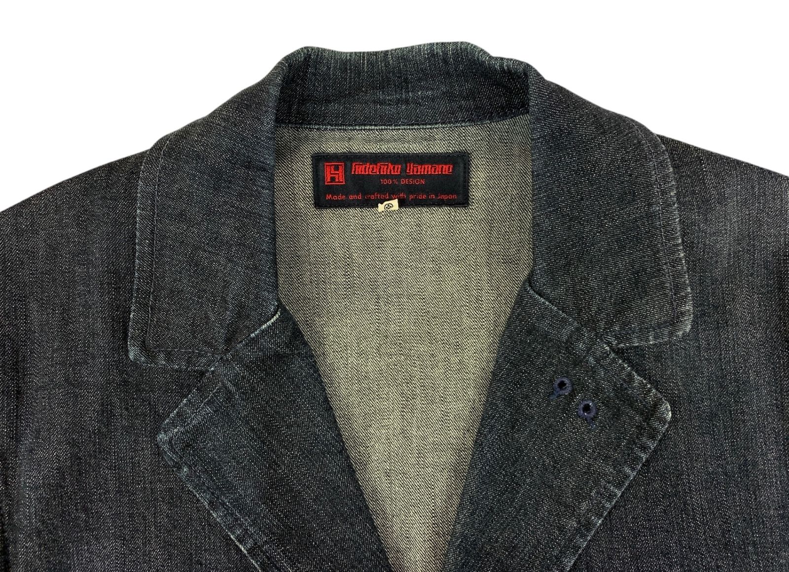 EVISU Hidehiko Yamane テーラードジャケット HIDEHIKO YAMANE(ヒデヒコ ヤマネ) EVISU エヴィス DENIM