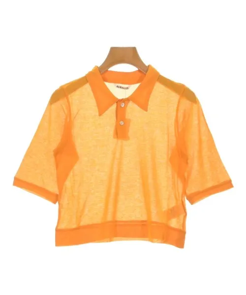 2023ss AURALEE オーラリー　半袖　ポロシャツ 中古・古着通販】AURALEE (オーラリー) ポロシャツ ネイビー