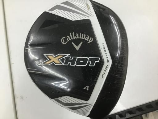 キャロウェイ X HOT 4W フェアウェイウッド FW X HOT 55W フェアウェイウッド フレックスSR メンズ 男性用 右利き 右用 Cランク ゴルフクラブ