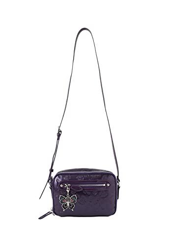 パープル ANNA SUI アナスイ エリス-ショルダーバッグ - メルカリ