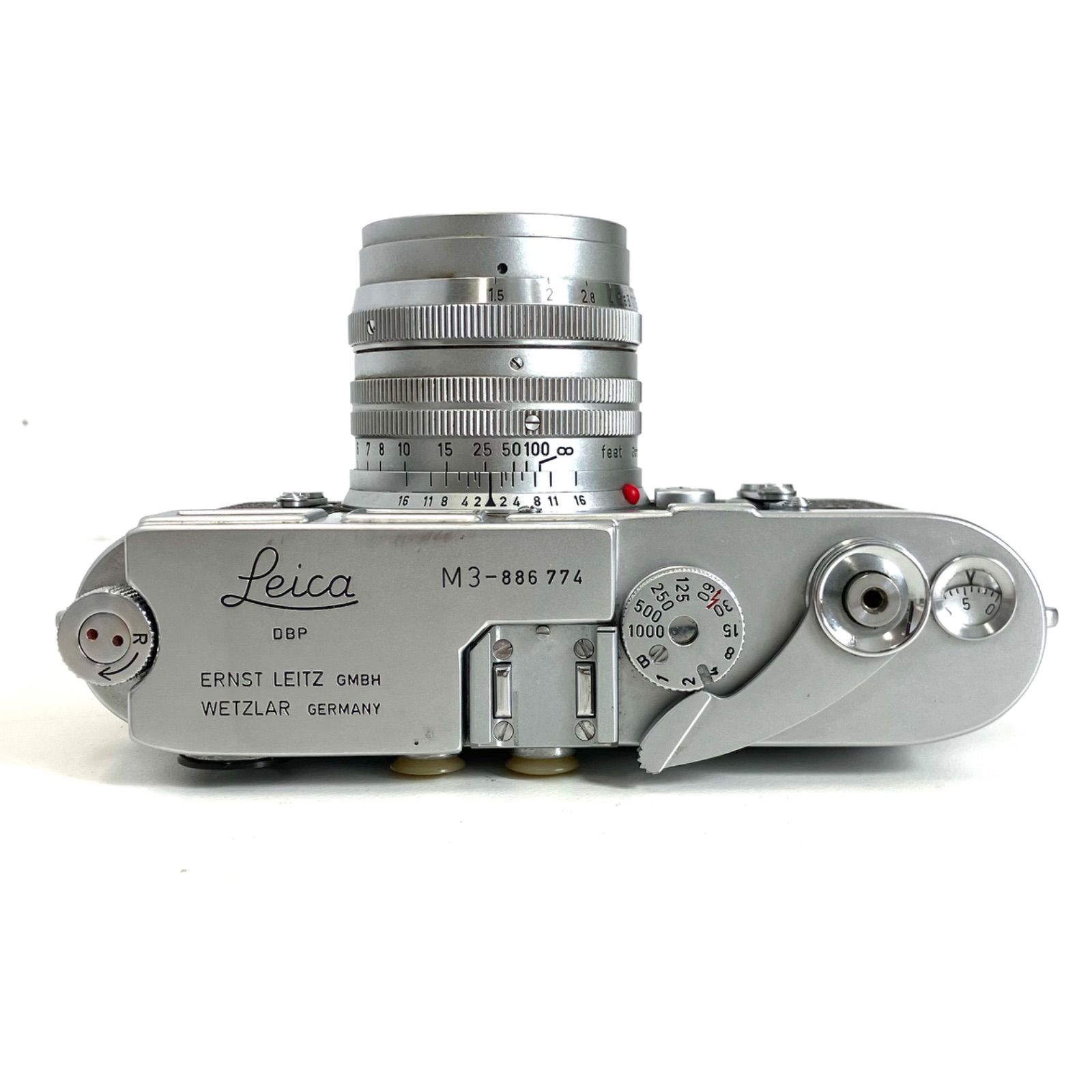 Leica M3 LEITZ SUMMARIT f1.5/50mm ライカ 08120】 Leica M3 Summarit F1.5 50mm Nr. 美品 - メルカリ