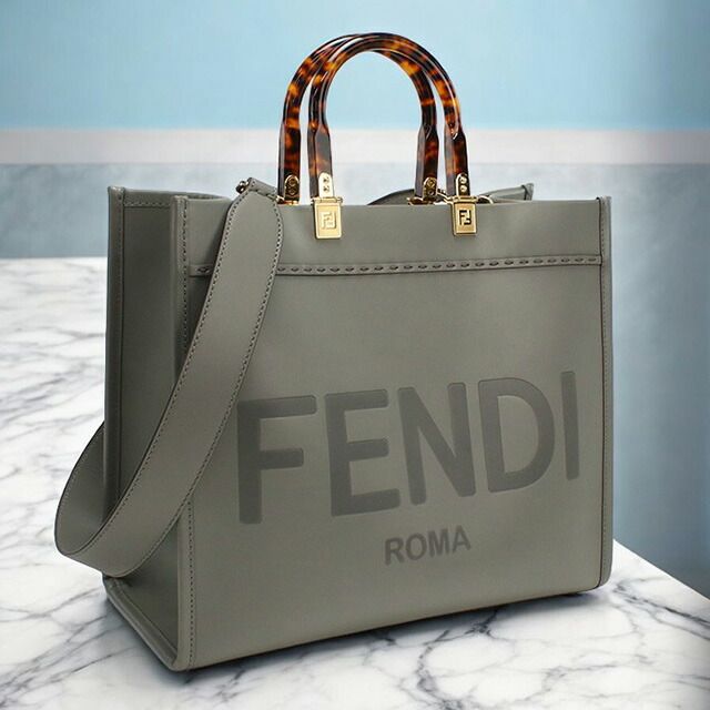 フェンディ FENDI トートバッグ レディース 8BH386 ABVL フェンディ サンシャイン ミディアム