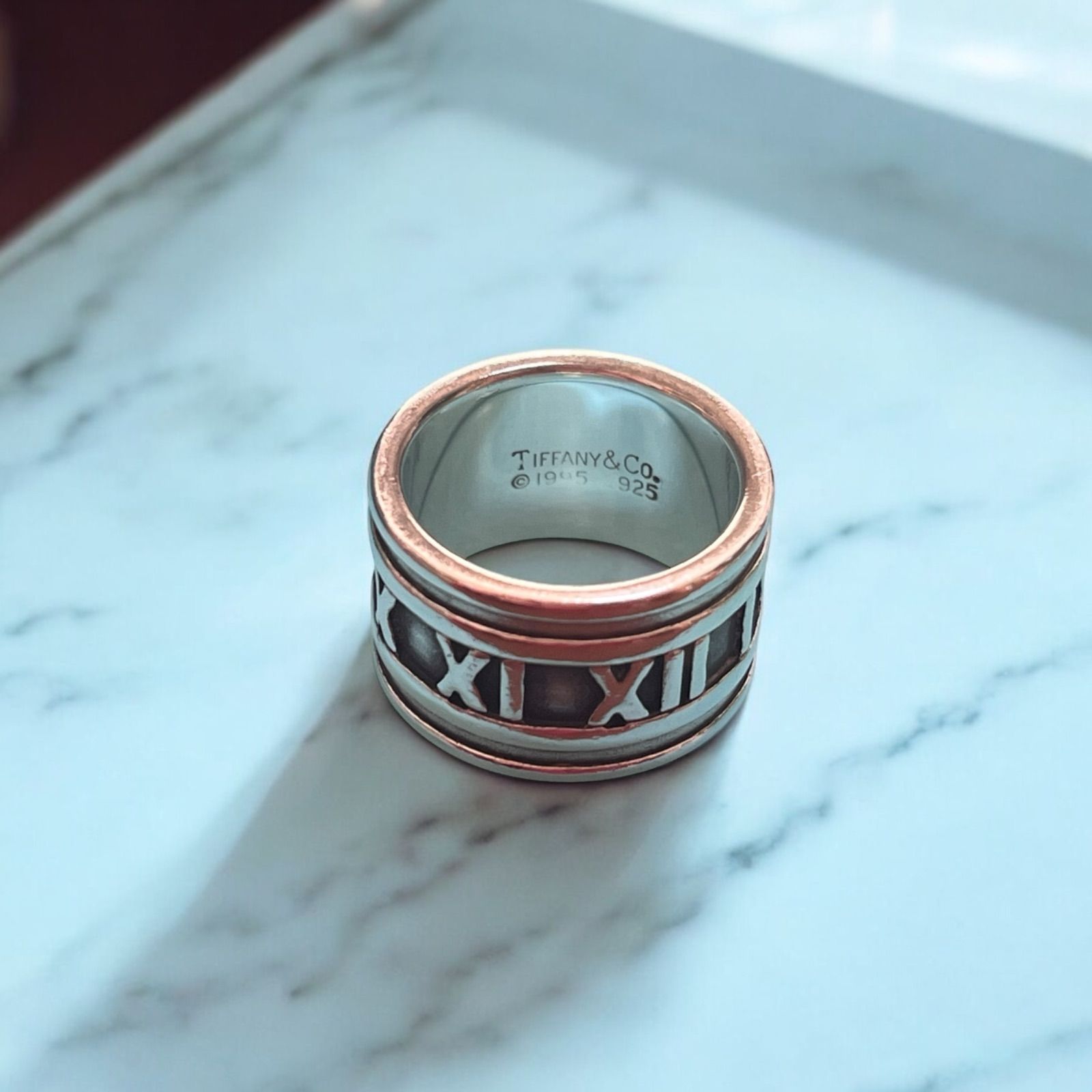 Tiffany & Co. アトラスリング7号 Tiffany&Co.】ティファニー アトラスリング 7号 中古 レディース