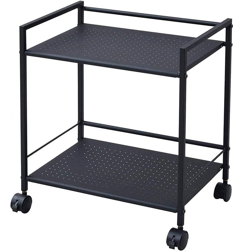 山善(YAMAZEN) スチールラック 2段 全体耐荷重20kg A4対応 2WAY仕様