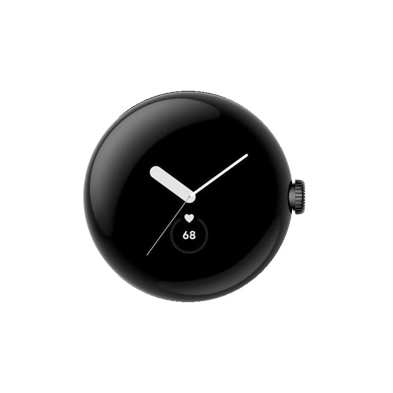 整備済み品 Google Pixel Watch Wi-Fiモデル GQF4C Matte Black ケース バンド無し 0