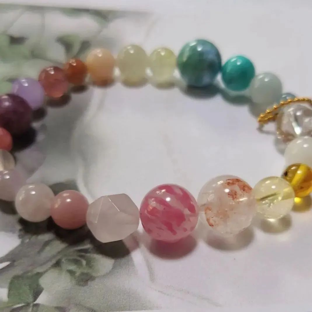 b20♡CandyBOX♡ ブレスレット♡ラリマー インカローズ クンツァイト