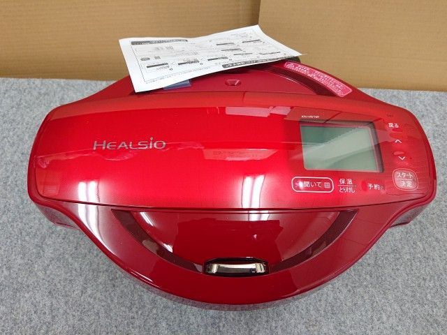 未使用品】 シャープ ヘルシオ ホットクック KN-HW16F-R 水なし