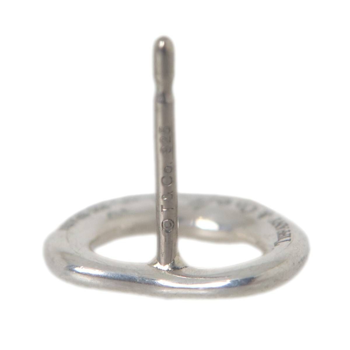 Tiffany&Co./ティファニー オープンハートピアス Sv925/シルバー